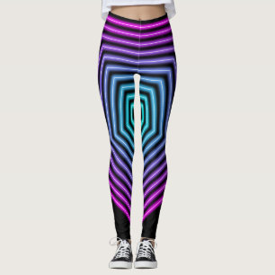 vijfhoek retro 80s leggings
