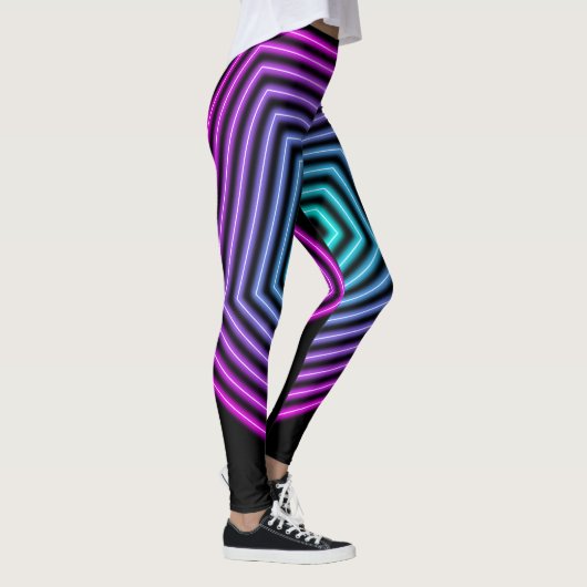 vijfhoek retro 80s leggings (Rechts)