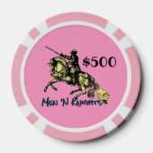 Vijfhonderd dollar (Logo) Poker Chips (Achterkant)