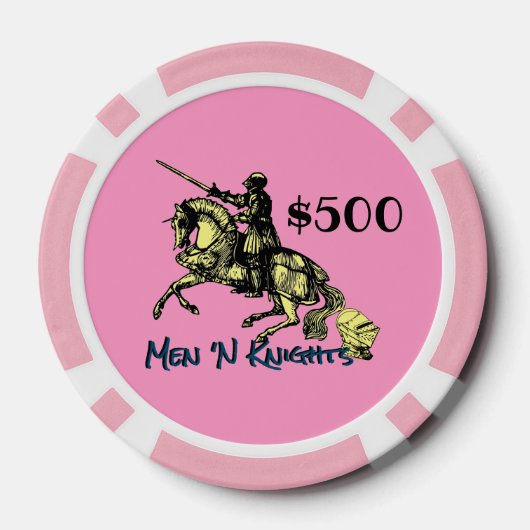 Vijfhonderd dollar (Logo) Poker Chips (Achterkant)