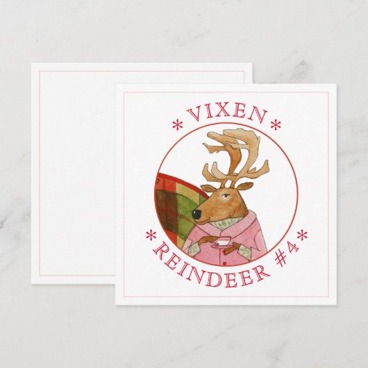 VIJFIN FEESTDAGENKAART (Voorkant / Achterkant)