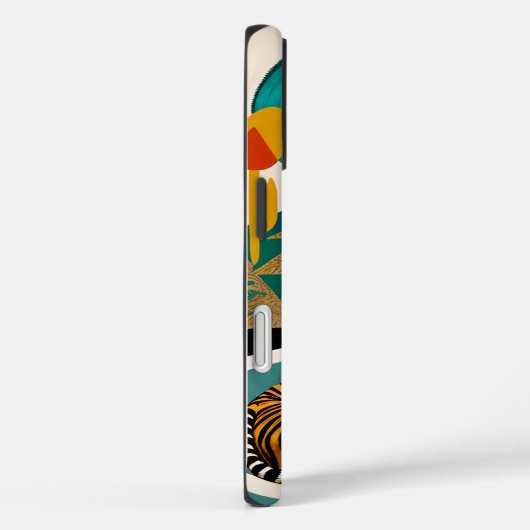 vijfkleurige briljante tijger Case-Mate iPhone case (Achterkant / Rechts)