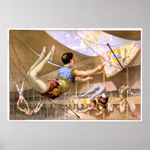 vijfmansverkrachtingsartiesten Circus Poster