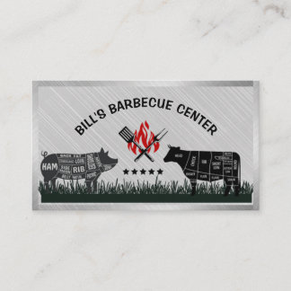 Vijfsterrenbarbecue Visitekaartje