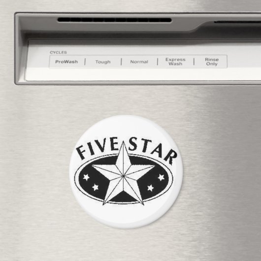 Vijfsterrenmagneet Magneet (Insitu (Vaatwasser))