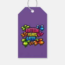 Vijftien Jaar Later Cadeaulabel