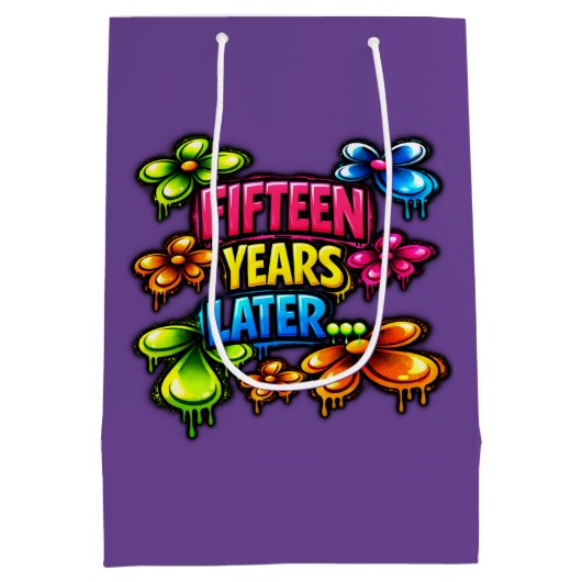 Vijftien Jaar Later Medium Cadeauzakje (Achterkant)