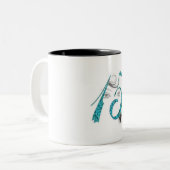 Vijftien jaar oud met kerstmis Mok (Voorkant links)