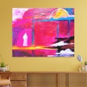 Vijftien minuten canvas afdruk (Insitu (Woonkamer))