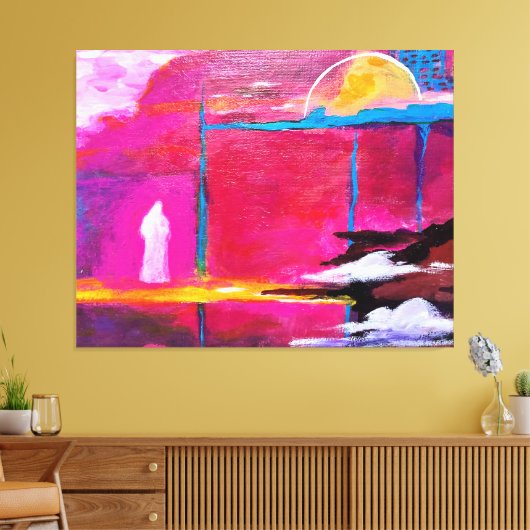 Vijftien minuten canvas afdruk (Insitu (Woonkamer))