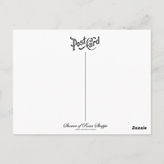 Vijftien mysteries van de Heilige Rosnaire Religie Briefkaart (Achterkant)