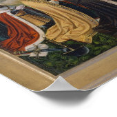 Vijftien mysteries van de Rozenkrans Heilige Relig Poster (Hoek)