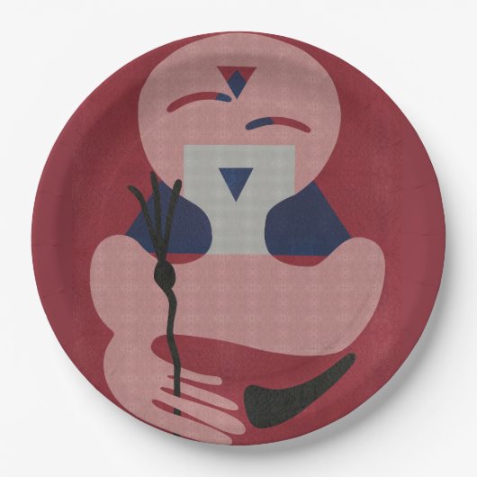 Vijftien Papieren Bordje (Voorkant)