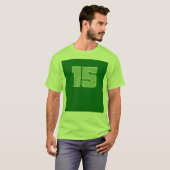vijftien t-shirt (Voorkant volledig)