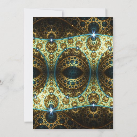 Vijftien, verjaardag, uitnodiging, Arabische nacht Kaart (Achterkant)