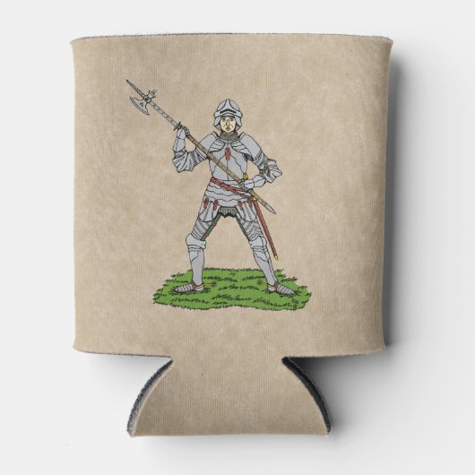 Vijftiende eeuw Engelse Knight Blikjeskoeler (Voorkant)