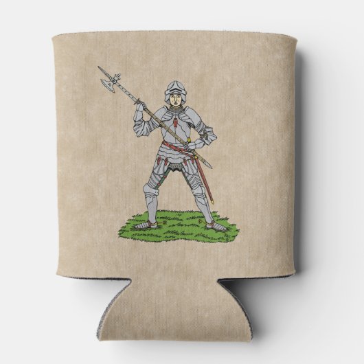 Vijftiende eeuw Engelse Knight Blikjeskoeler (Achterkant)