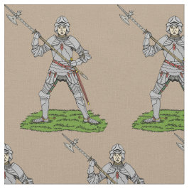 Vijftiende eeuw Engelse Knight Stof