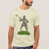 Vijftiende eeuw Engelse Knight T-shirt (Voorkant)
