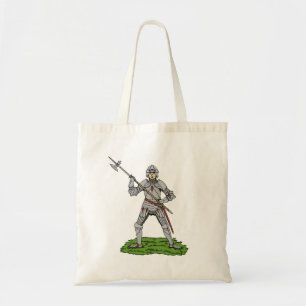 Vijftiende eeuw Engelse Knight Tote Bag