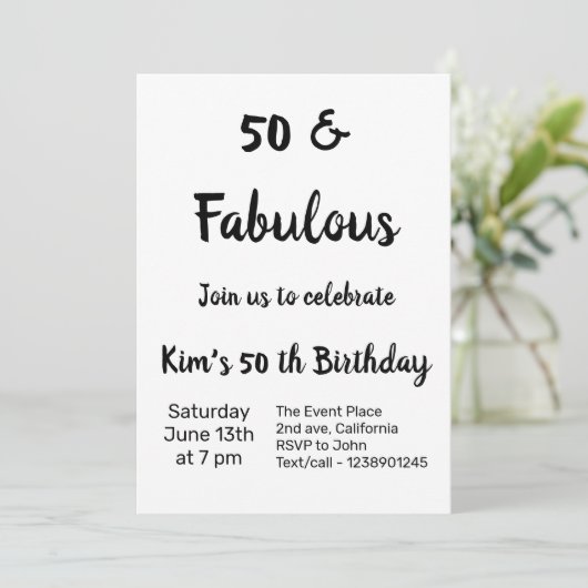 VIJFTIG 50E VEREENVOUDIGDE PARTIJVERZOEK (Staand voorkant)