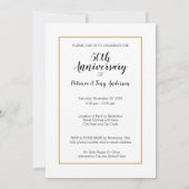 Vijftig - 50ste trouwjubileum & foto kaart (Achterkant)