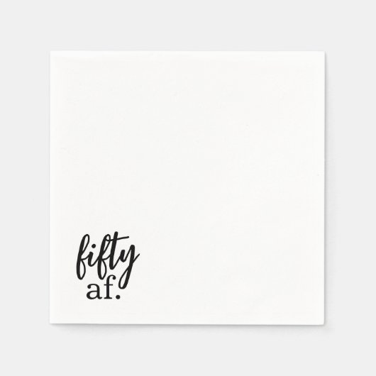 Vijftig Af Cocktail Napkins Servet (Voorkant)