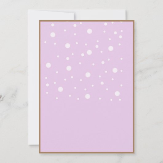 Vijftig en Fabulous Birthday Party Hot Pink Glitte Kaart (Achterkant)