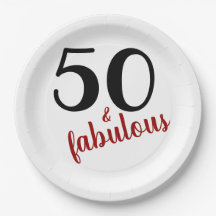 Vijftig en Fabulous Birthday Party