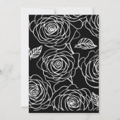 Vijftig en Fabulous Bloemige 50e Verjaardag  Kaart (Achterkant)