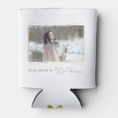 Vijftig en Fabulous Fotonaam Blikjeskoeler (Voorkant)