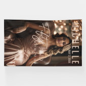 Vijftig en Fabulous Glamoureuze Verjaardagsfeestje Spandoek (Horizontaal)