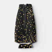 Vijftig en Fabulous Gold 50e verjaardag Flesjeskoeler (Achterkant)