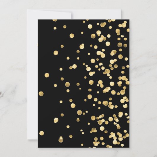 Vijftig en Fabulous Gold 50e verjaardag Kaart (Achterkant)