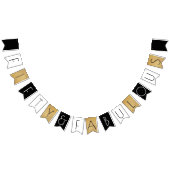 Vijftig en Fabulous Gold 50e verjaardag Vlaggetjes (Alle)