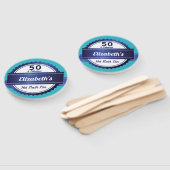 Vijftig en Fabulous Grappige Menopauze Hot Flash F Handwaaier (Niet-gemonteerd)