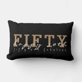 Vijftig en Fabulous | Happy 50th | Zwart-wit en ta Kussen