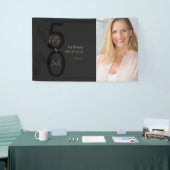 Vijftig en Fabulous Script Foto 50ste verjaardag Spandoek (Beurs)
