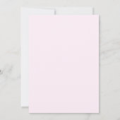 Vijftig en Fabulous Script Roze 50ste Verjaardagsf Kaart (Achterkant)