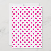 Vijftig en Fabulous Script Roze 50ste Verjaardagsf Kaart (Achterkant)