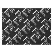 Vijftig en Fabulous Tafelkleed (Voorkant (Horizontaal))