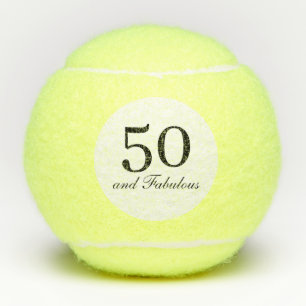 Vijftig en Fabulous Tennisballen