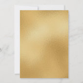 Vijftig en Fantastisch Gouden Script 50ste Verjaar Kaart (Achterkant)
