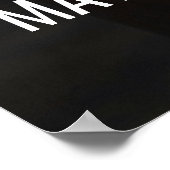 Vijftig en fantastisch Roos Gouden Verjaardag Post Poster (Hoek)