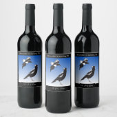 Vijftig en fantastische gepersonaliseerde verjaard wijn etiket (Flessen)