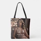 Vijftig en geweldig 50ste verjaardag Tas (Achterkant)