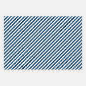 Vijftig en verbazingwekkend - vun Navy Blue 50th B Inpakpapier Vel (Voorkant 3)