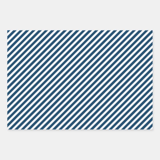 Vijftig en verbazingwekkend - vun Navy Blue 50th B Inpakpapier Vel (Voorkant 3)