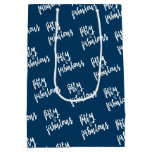 Vijftig en verbazingwekkend - vun Navy Blue 50th B