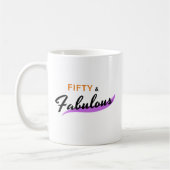 Vijftig en verbluffend Mok (Links)